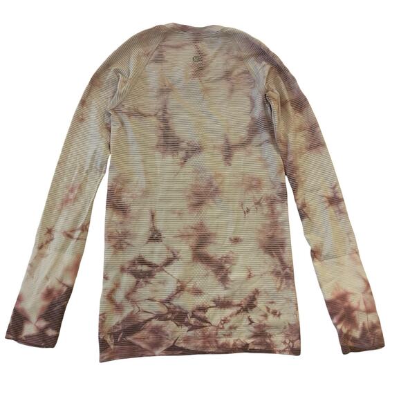 Women's Lululemon Swiftly Tech Tie Dye Long Sleeve Top - Picture 5 of 6